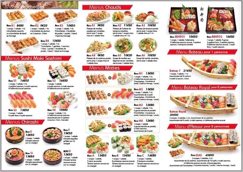 Sushi 93. - Menu Image 1