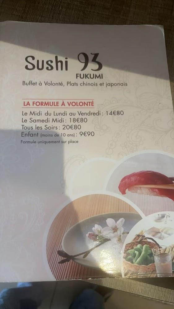 Sushi 93. - Menu Image 2